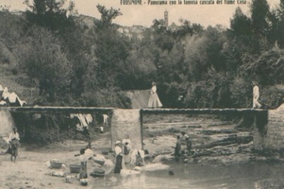 Le 'lavannare' lungo il corso del Fiume Cosa - Frosinone