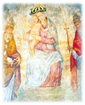 Immagine della Madonna della Neve in Frosinone