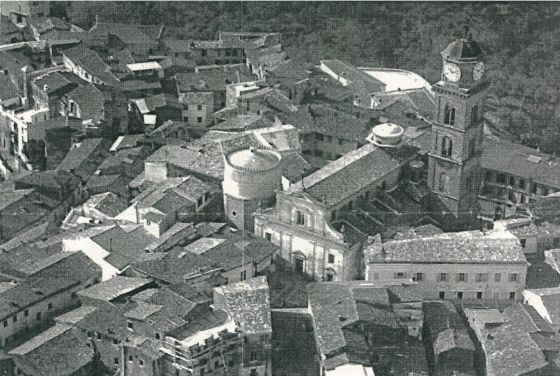 Tetti Santa Maria - Veduta aerea anno 1927 - Frosinone