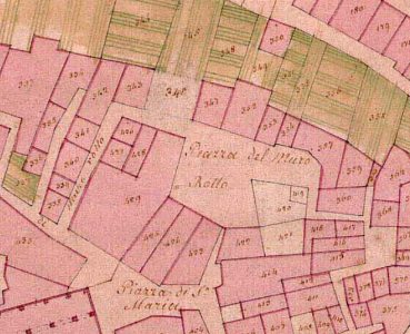 Piazza del Muro Rotto nei pressi dell'Attuale Piazza Scappaticci - Frosinone
