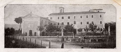 Il Convento degli Agostiniani, il Santuario Madonna della Neve e la fontana del De Carolis - Frosinone