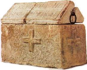 L'urna contenente i resti mortali della santa