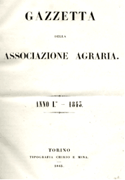 Nel 1842, a Pollenzo, il re firma l'istituzione dell'Associazione Agraria, che curò, in tutto il Piemonte la nascita dei Comizi Agrari territoriali e le Commissioni Agrarie Comunali.