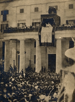 Visita del Papa Pio IX a Frosinone